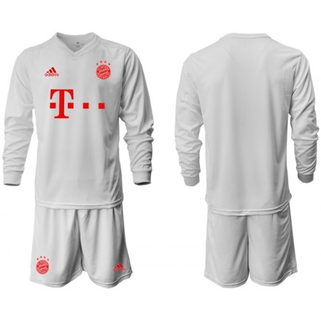 Billiga Fotbollströjor FC Bayern München Målvakt Barn Borta tröja 2020/21 Långärmad